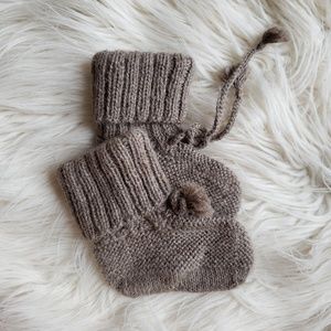 Baby Alpaca knit Booties